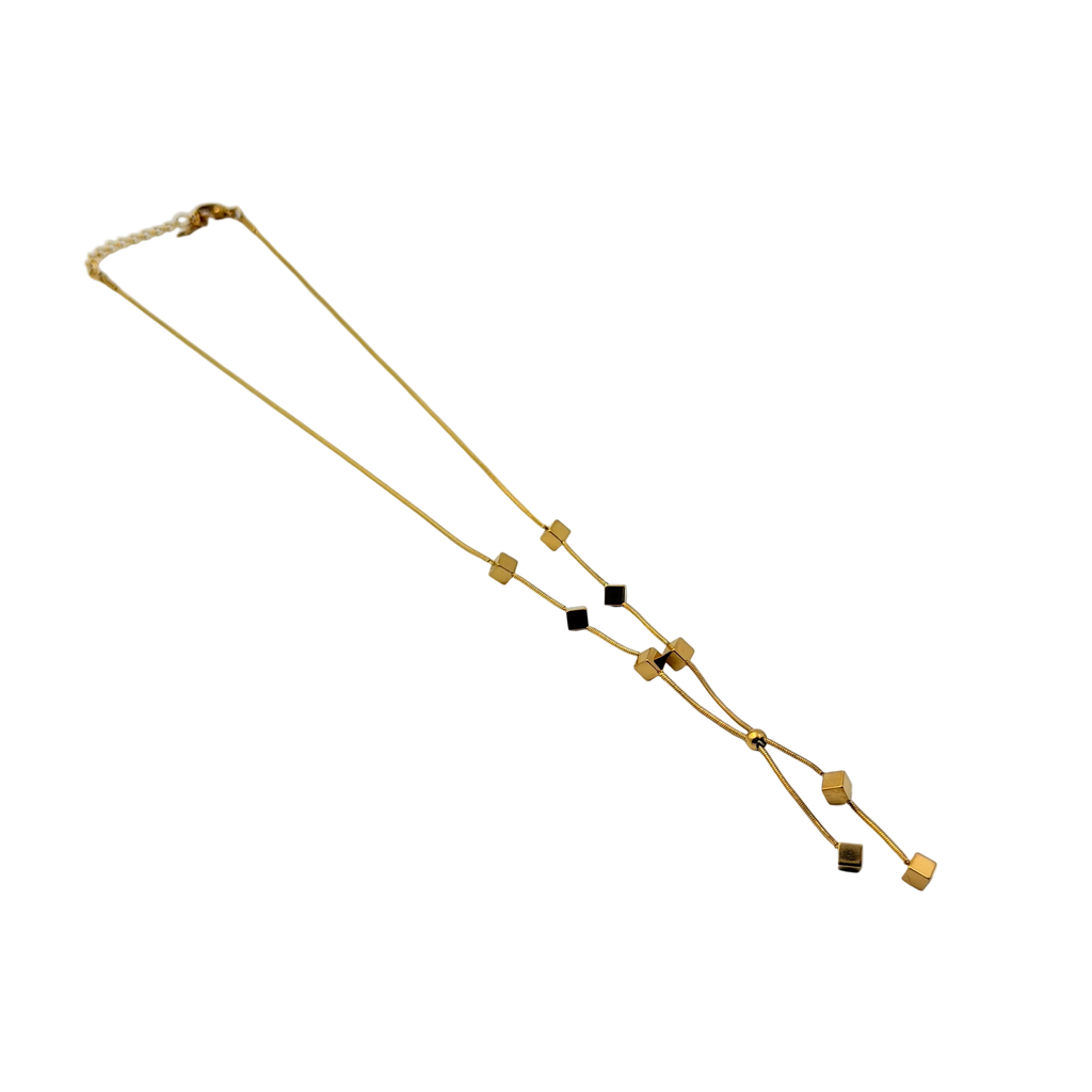 Geo Glide Adjustable Necklace