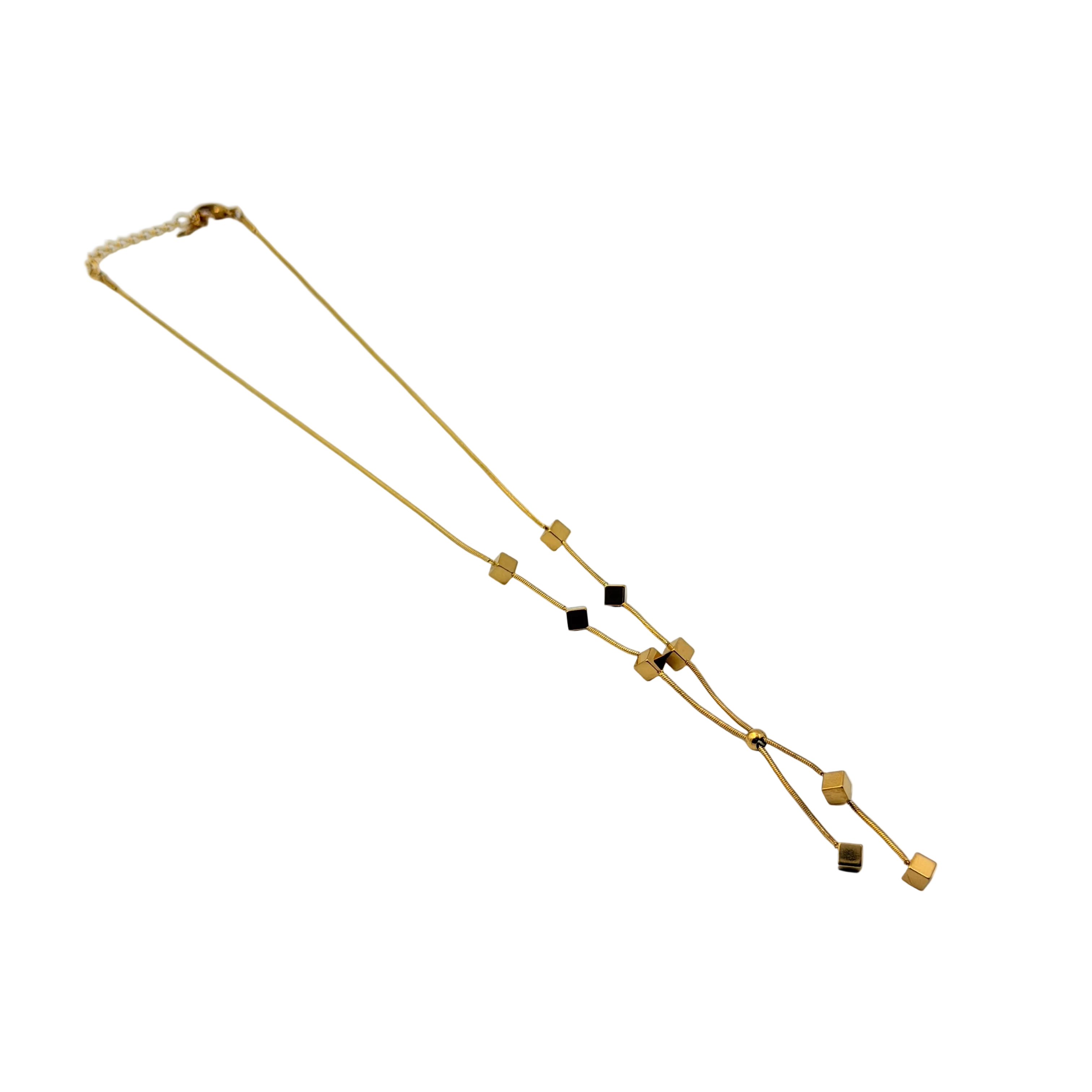Geo Glide Adjustable Necklace