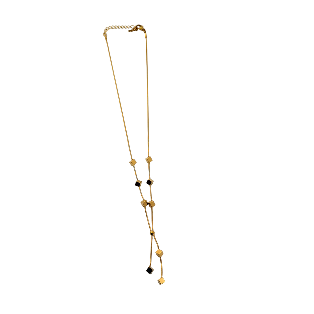 Geo Glide Adjustable Necklace