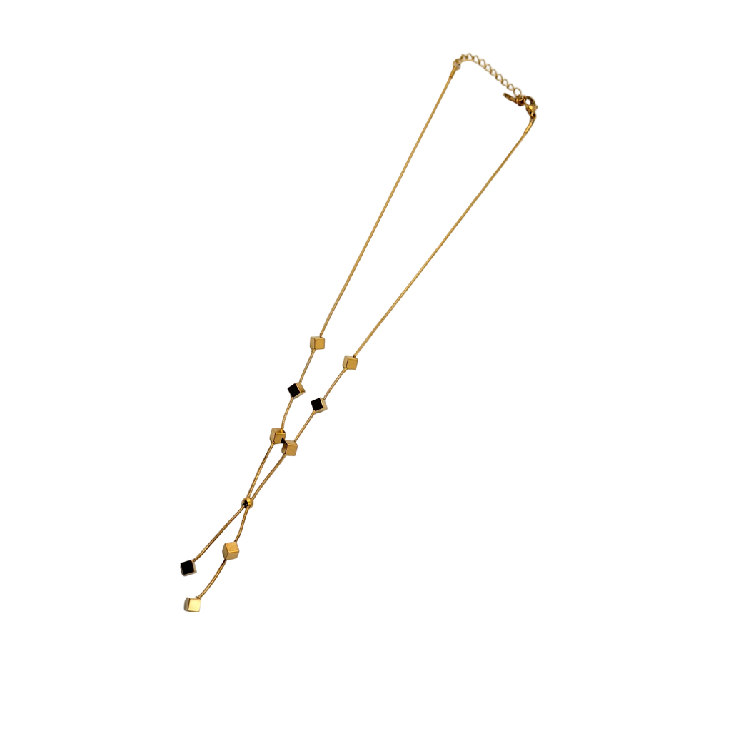 Geo Glide Adjustable Necklace