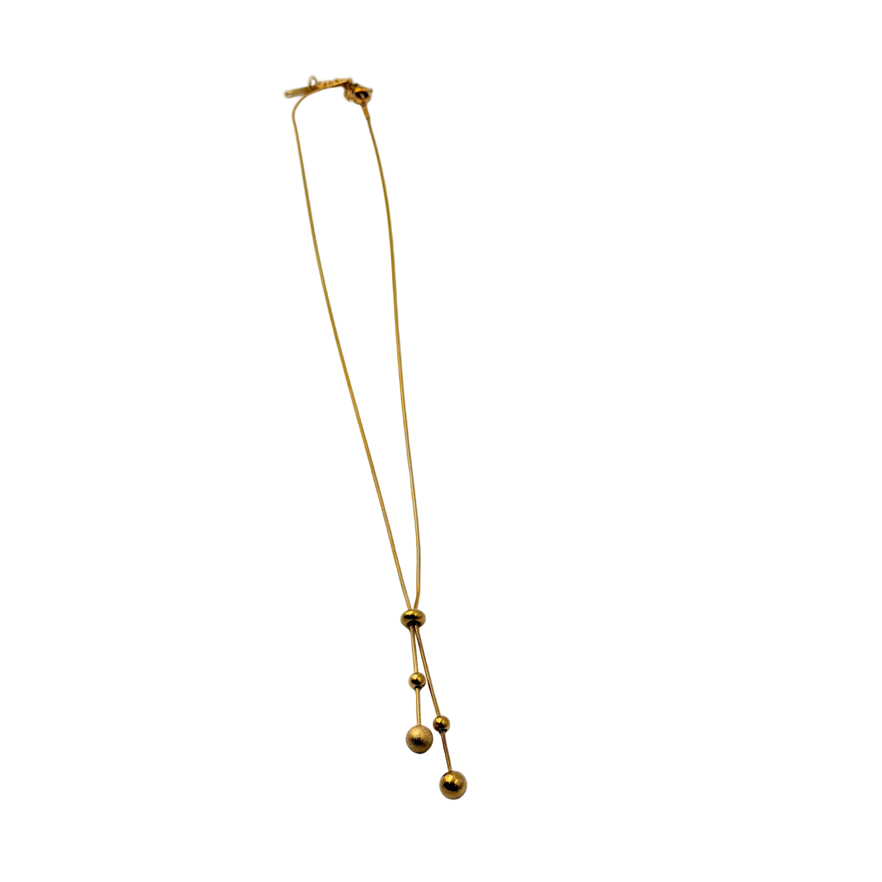 Adjustable Bead Slider Necklace