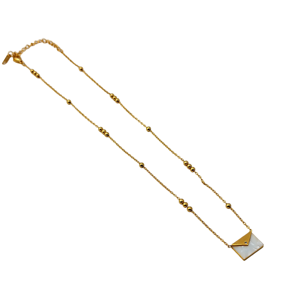 Love Letter Charm Necklace