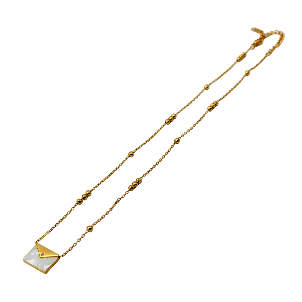 Love Letter Charm Necklace