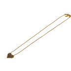 Beaded Heart Charm Necklace