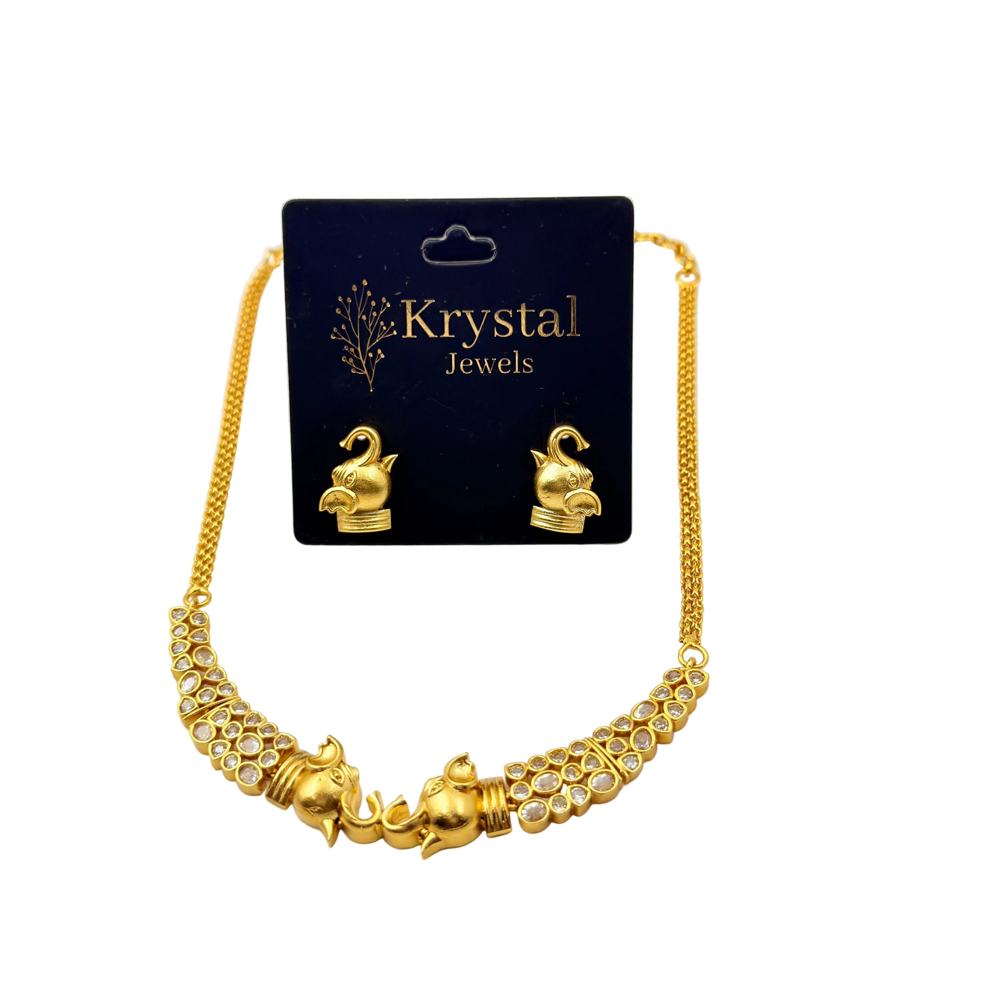 Heritage Elephant Necklace Set