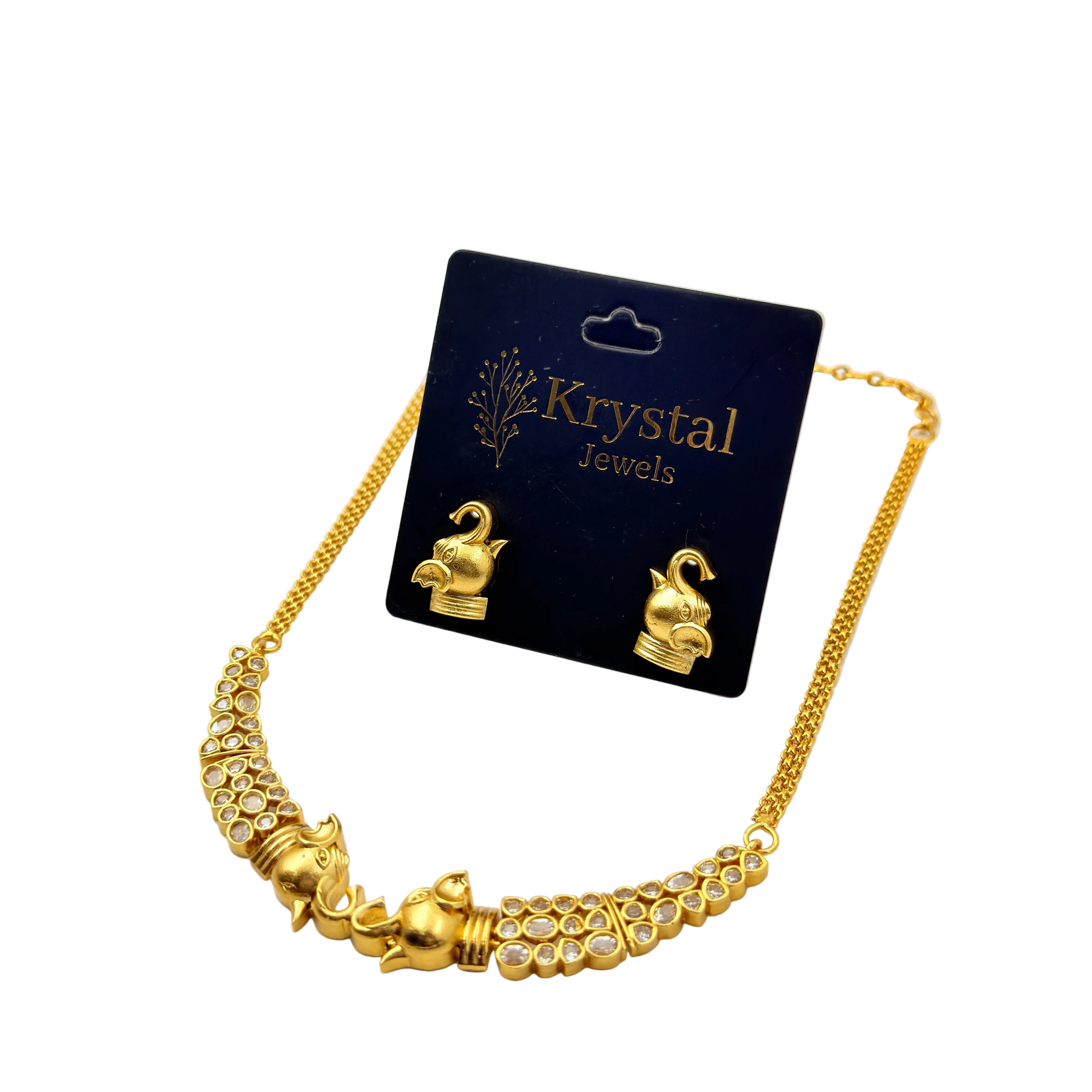 Heritage Elephant Necklace Set