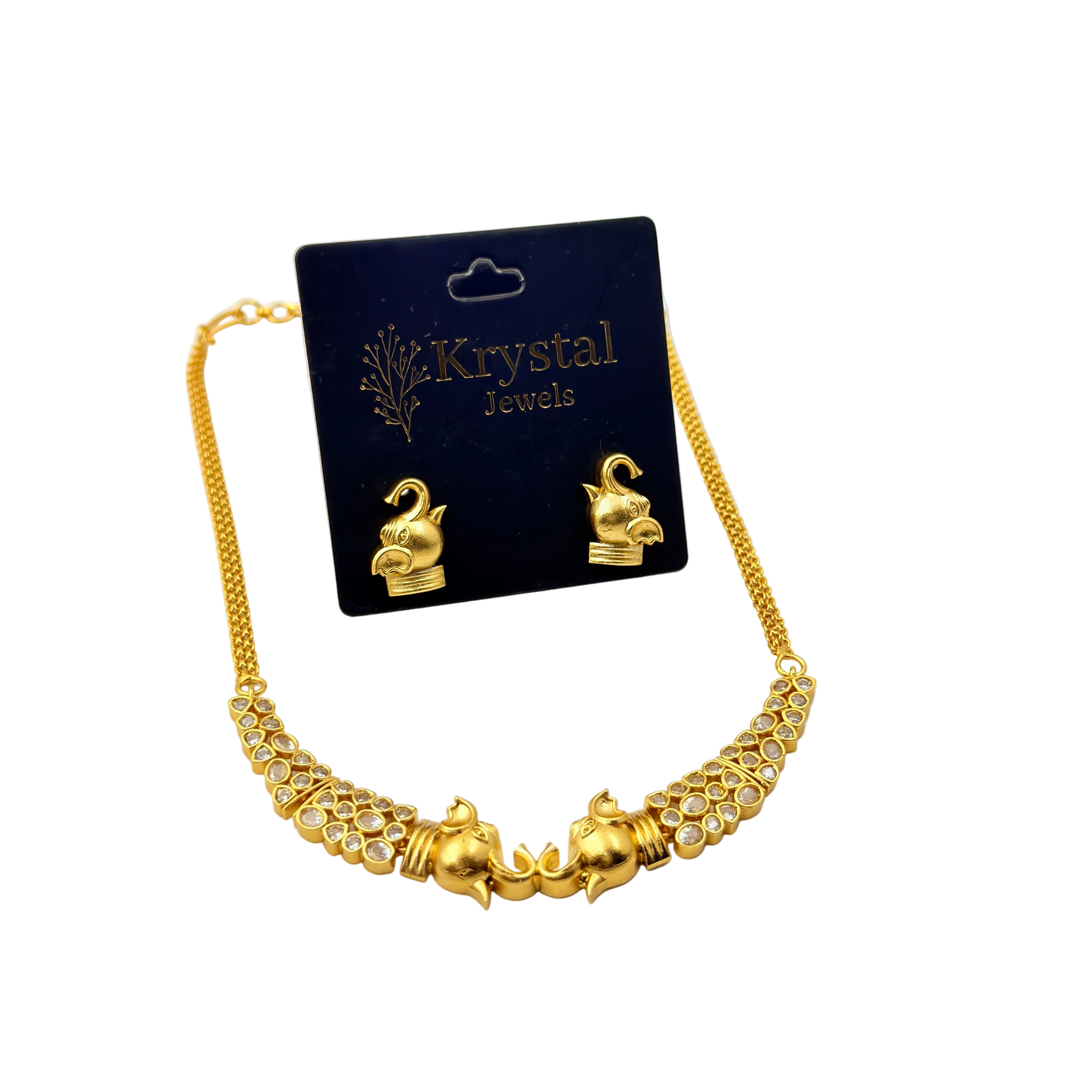 Heritage Elephant Necklace Set