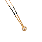 Elegant Heart Mangalsutra Necklace