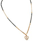 Elegant Heart Mangalsutra Necklace