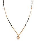 Elegant Heart Mangalsutra Necklace