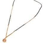 Graceful Teardrop Mangalsutra Necklace
