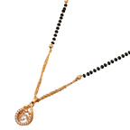 Graceful Teardrop Mangalsutra Necklace