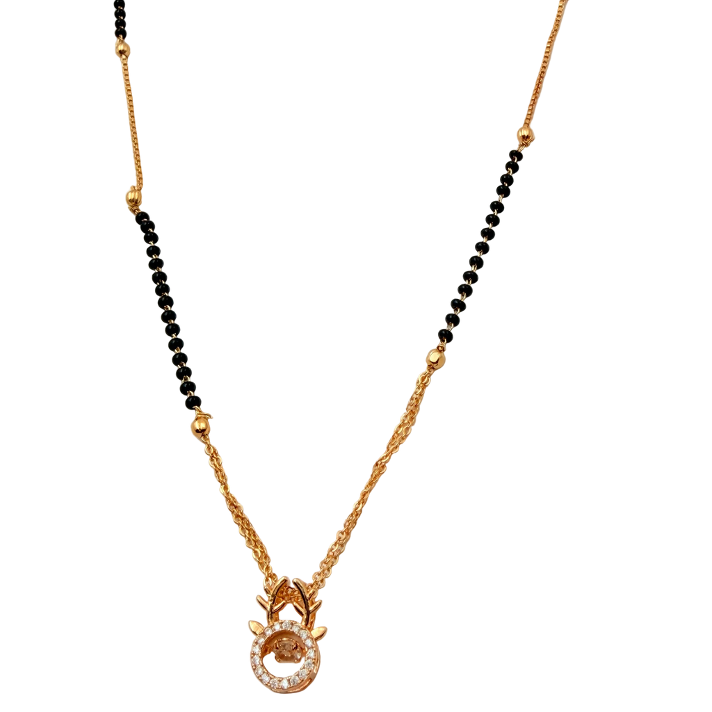 Charming Deer Mangalsutra Necklace