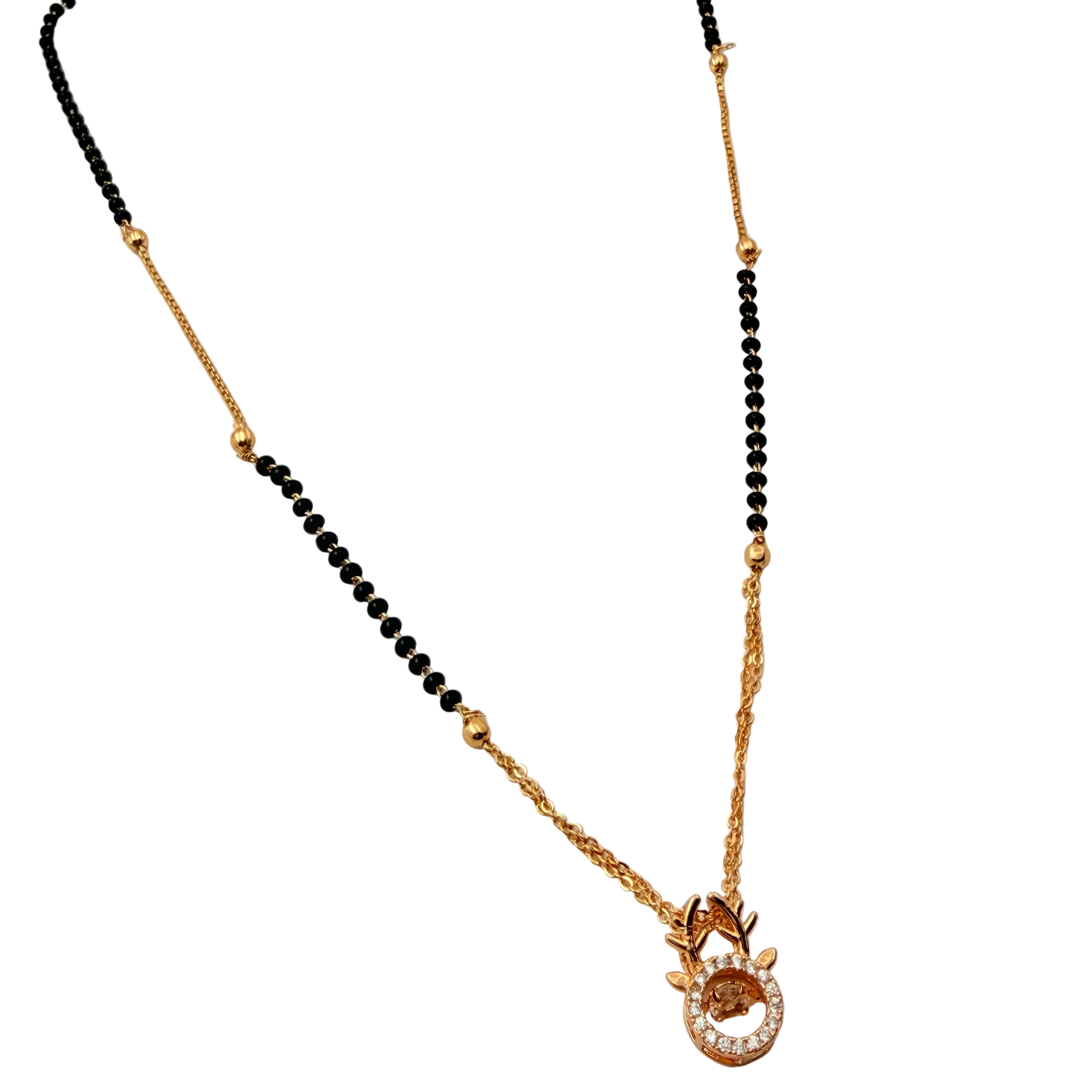 Charming Deer Mangalsutra Necklace