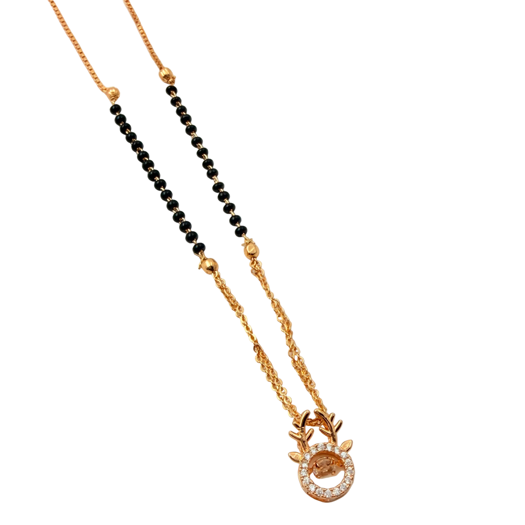 Charming Deer Mangalsutra Necklace