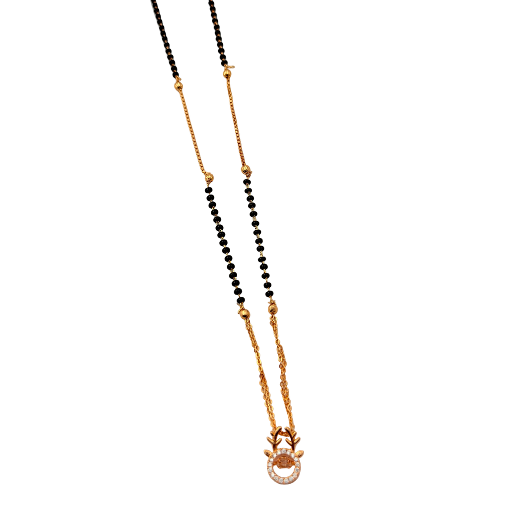 Charming Deer Mangalsutra Necklace