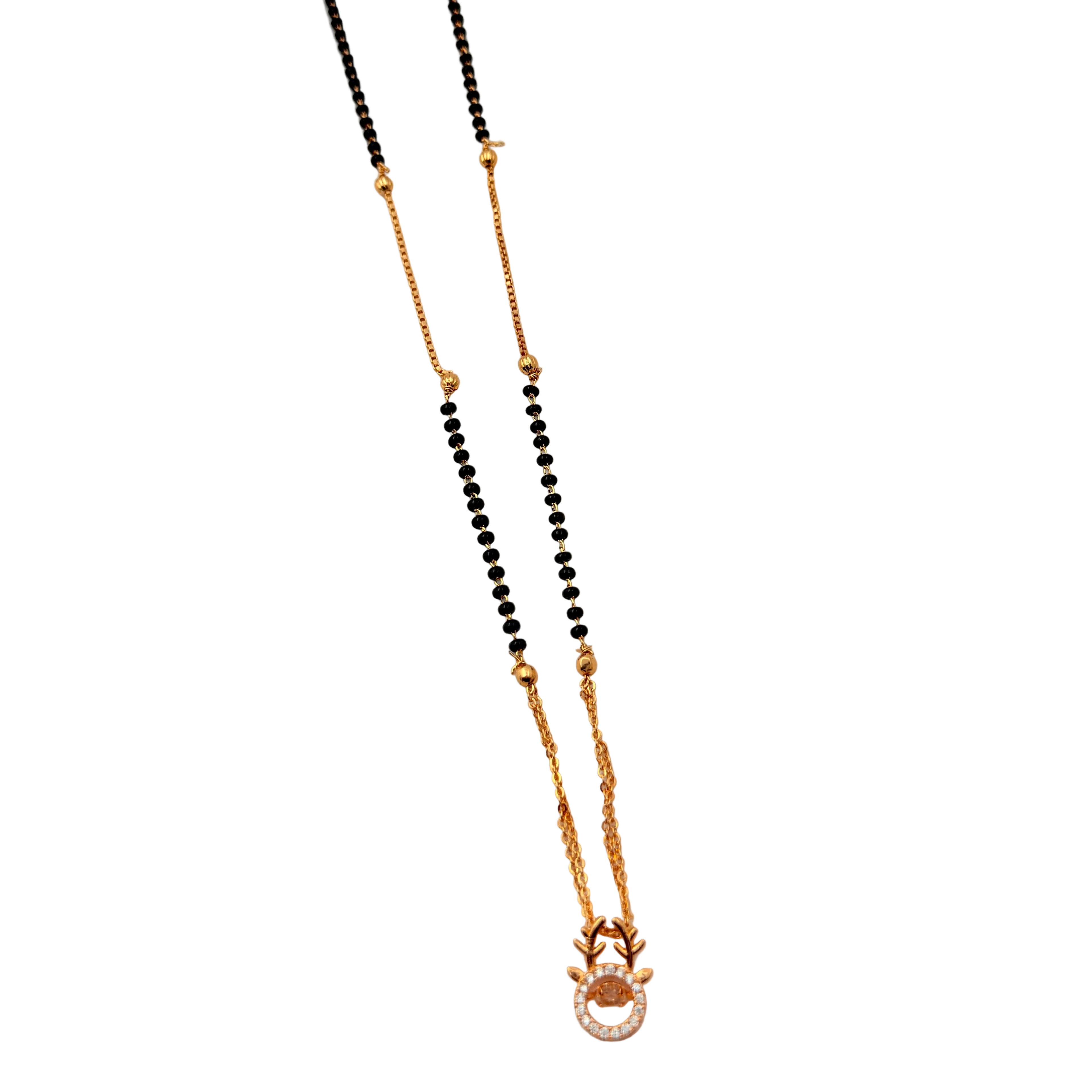 Charming Deer Mangalsutra Necklace