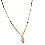 Radiant Leaf Mangalsutra Necklace