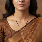 Elegant Sparkle Mangalsutra Necklace