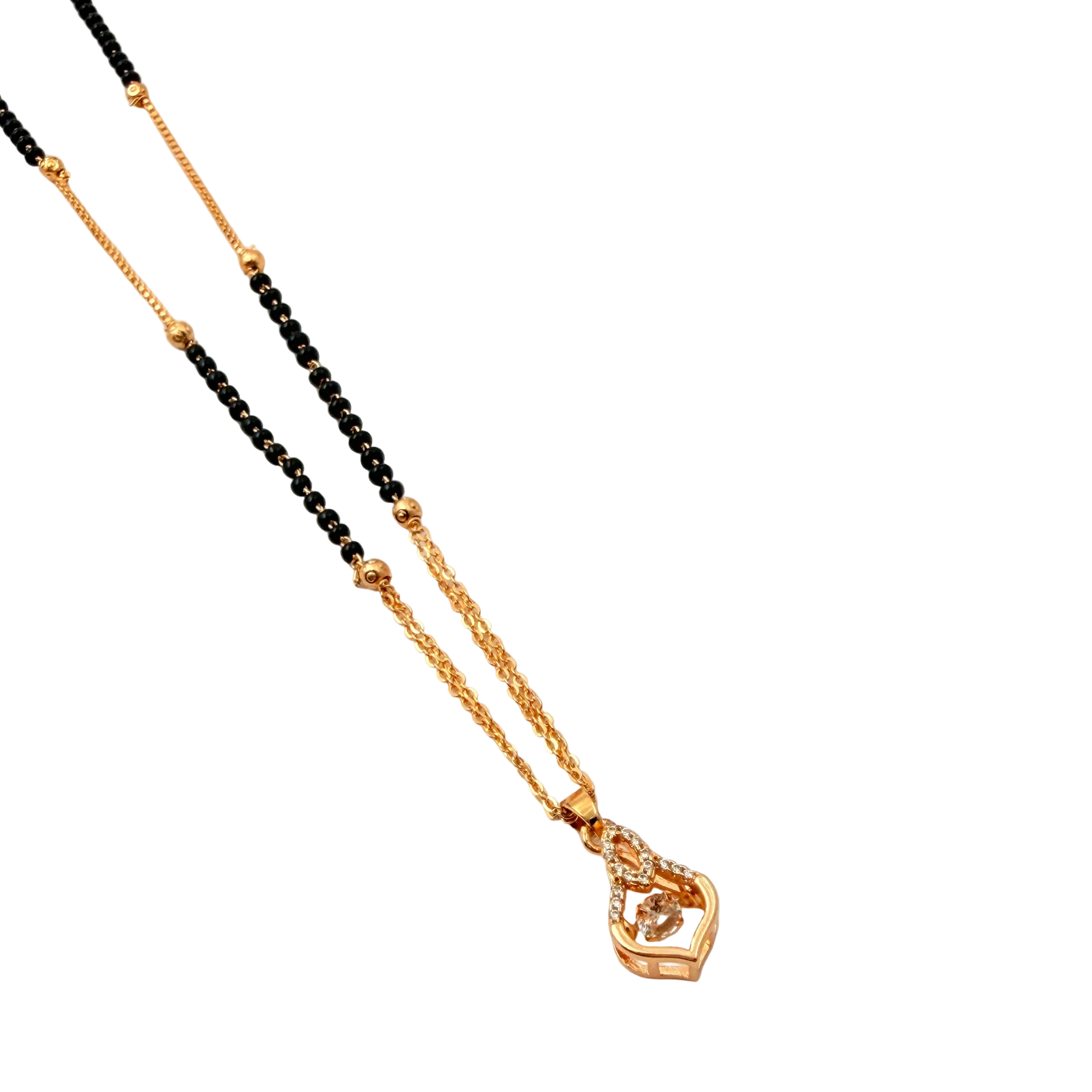 Elegant Sparkle Mangalsutra Necklace