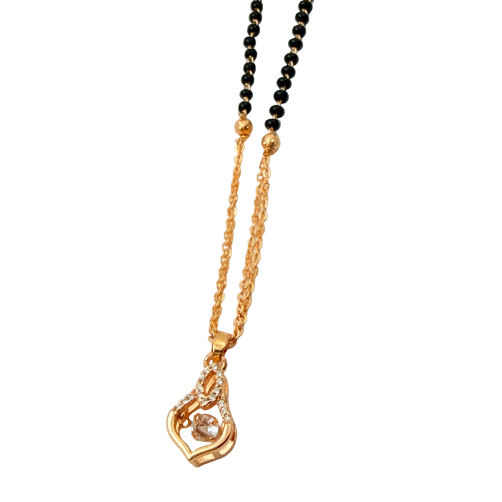 Elegant Sparkle Mangalsutra Necklace
