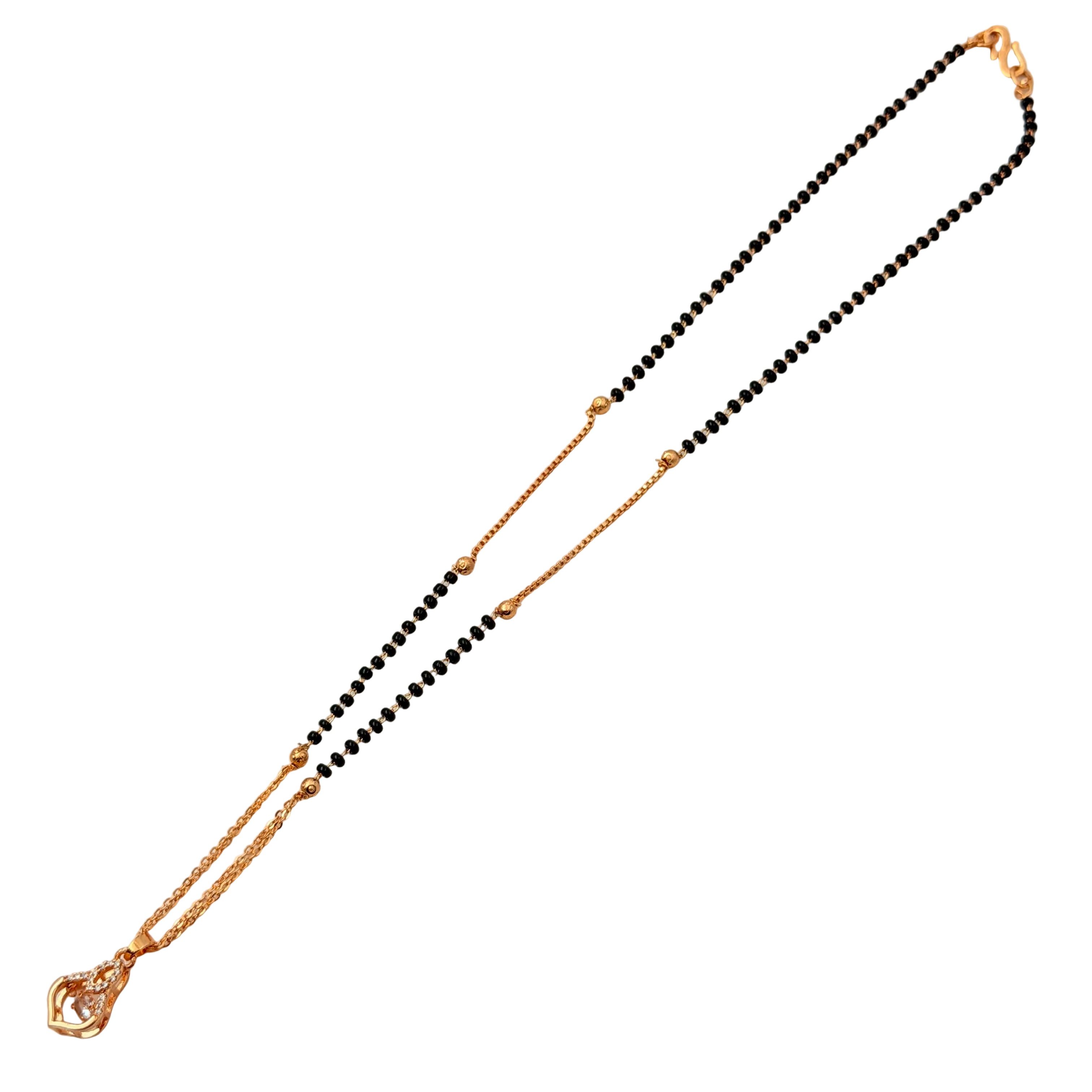 Elegant Sparkle Mangalsutra Necklace