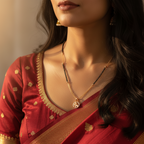 Delicate Butterfly Mangalsutra Necklace