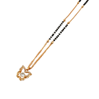 Sparkling Butterfly Mangalsutra Necklace