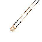 Elegant Floral Mangalsutra Necklace