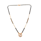 Elegant Floral Mangalsutra Necklace