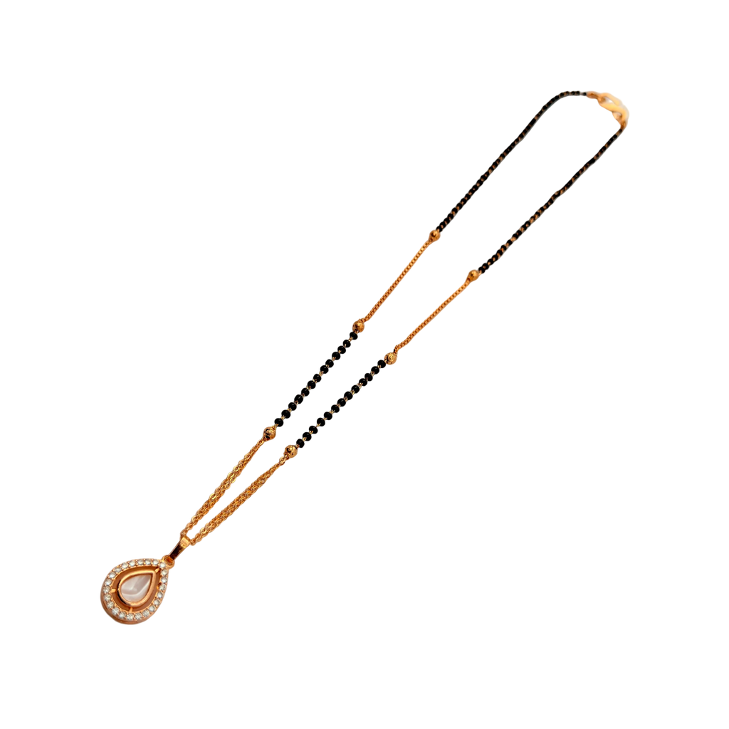 Radiant Pearl Mangalsutra Necklace