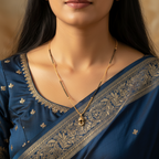 Delicate Infinity Mangalsutra Necklace