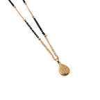 Graceful Teardrop Mangalsutra Necklace