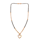 Elegant Heart Mangalsutra Necklace