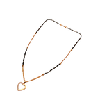 Elegant Heart Mangalsutra Necklace