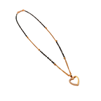 Elegant Heart Mangalsutra Necklace