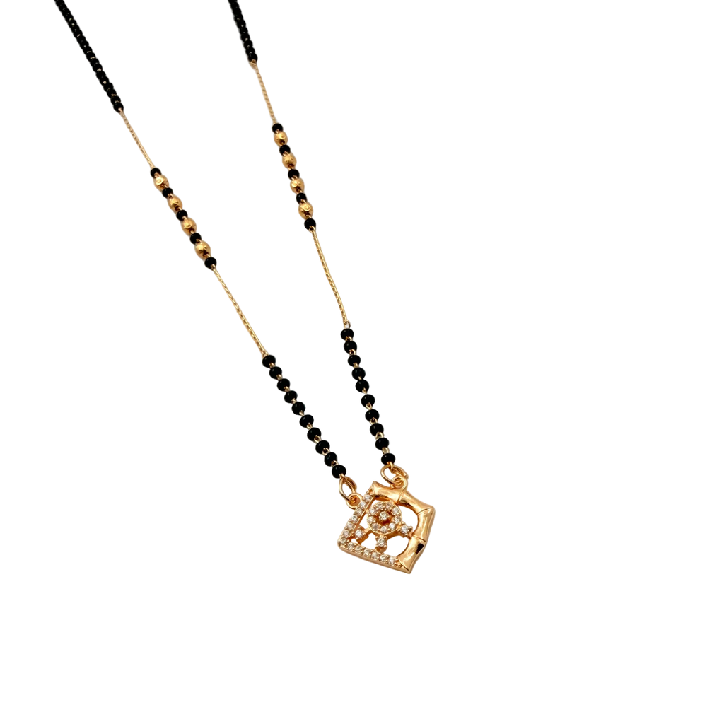 Radiant Square Mangalsutra Necklace