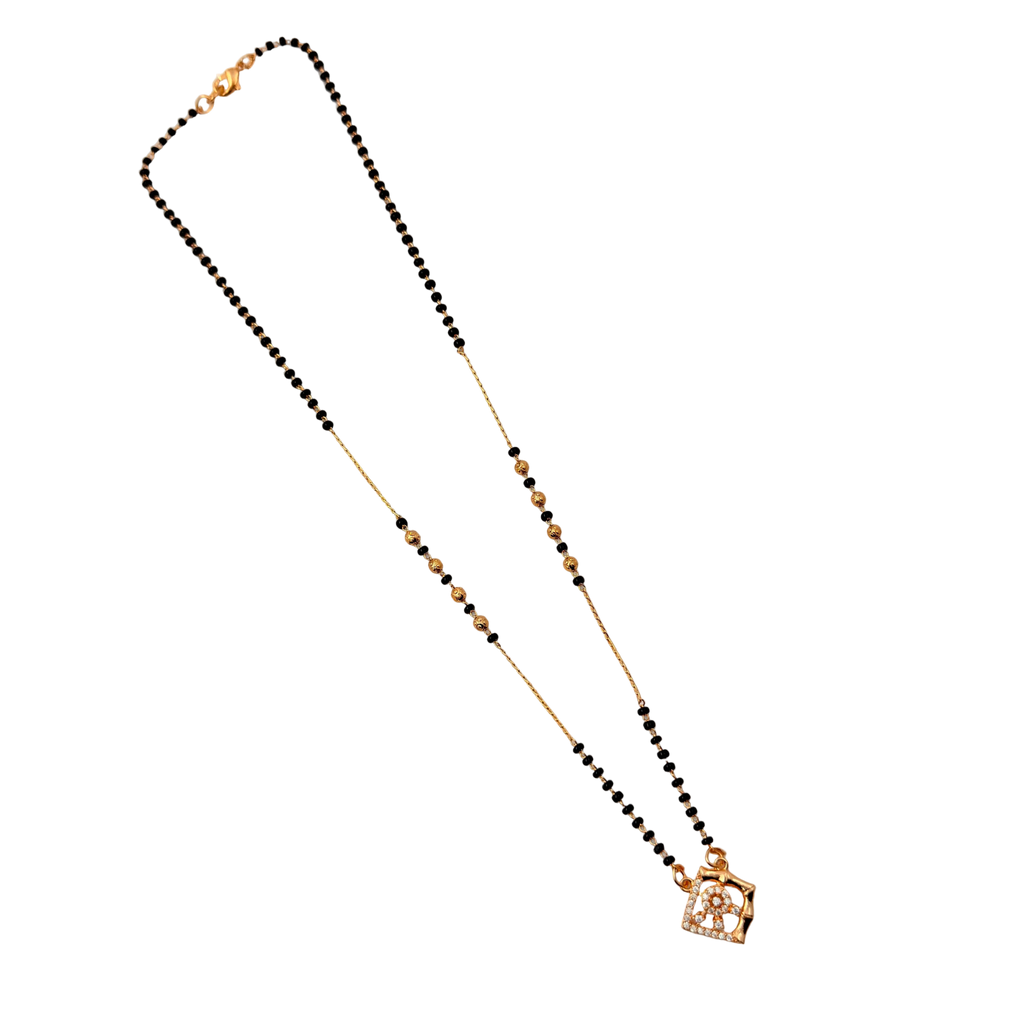 Radiant Square Mangalsutra Necklace