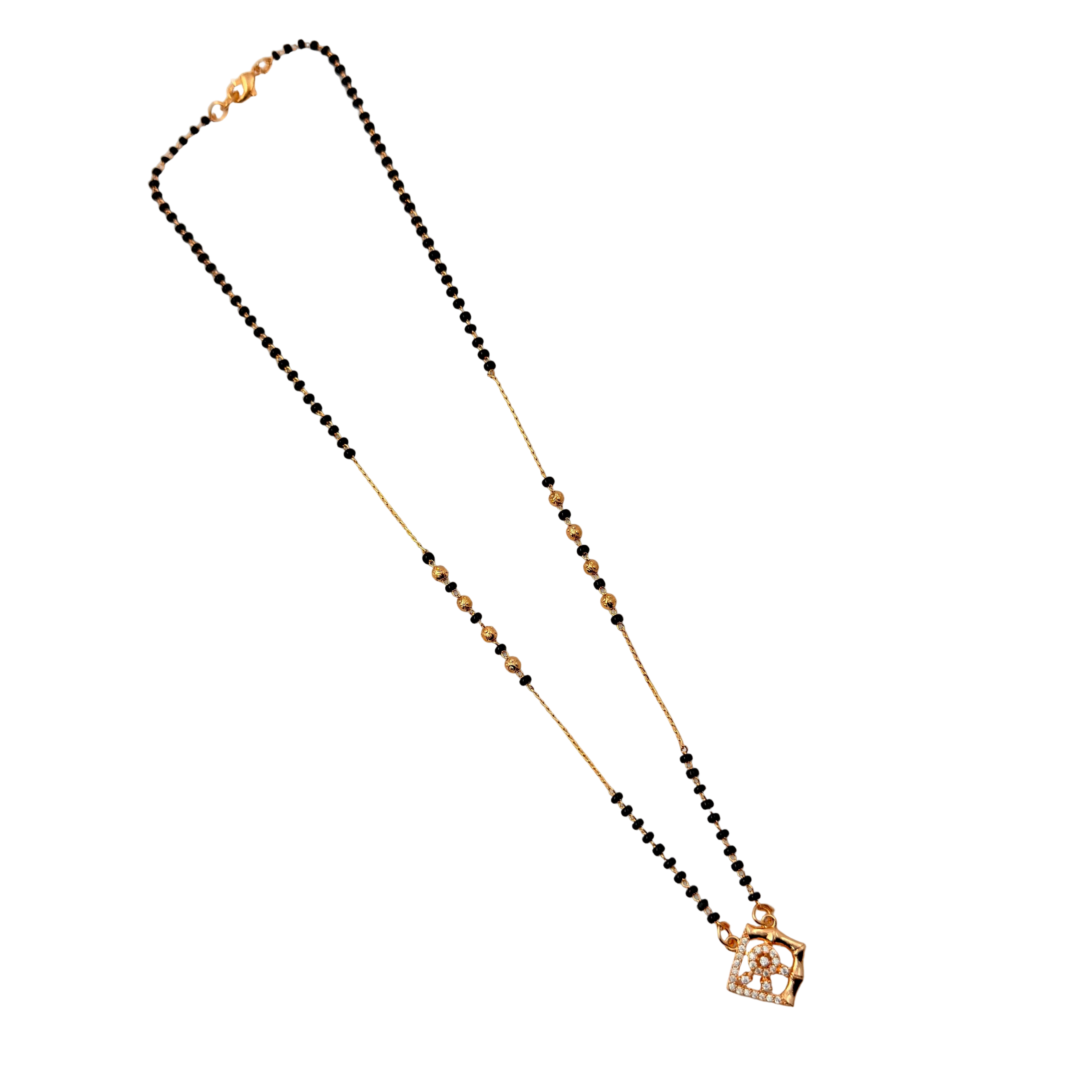 Radiant Square Mangalsutra Necklace