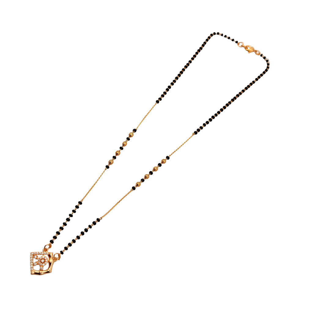 Radiant Square Mangalsutra Necklace