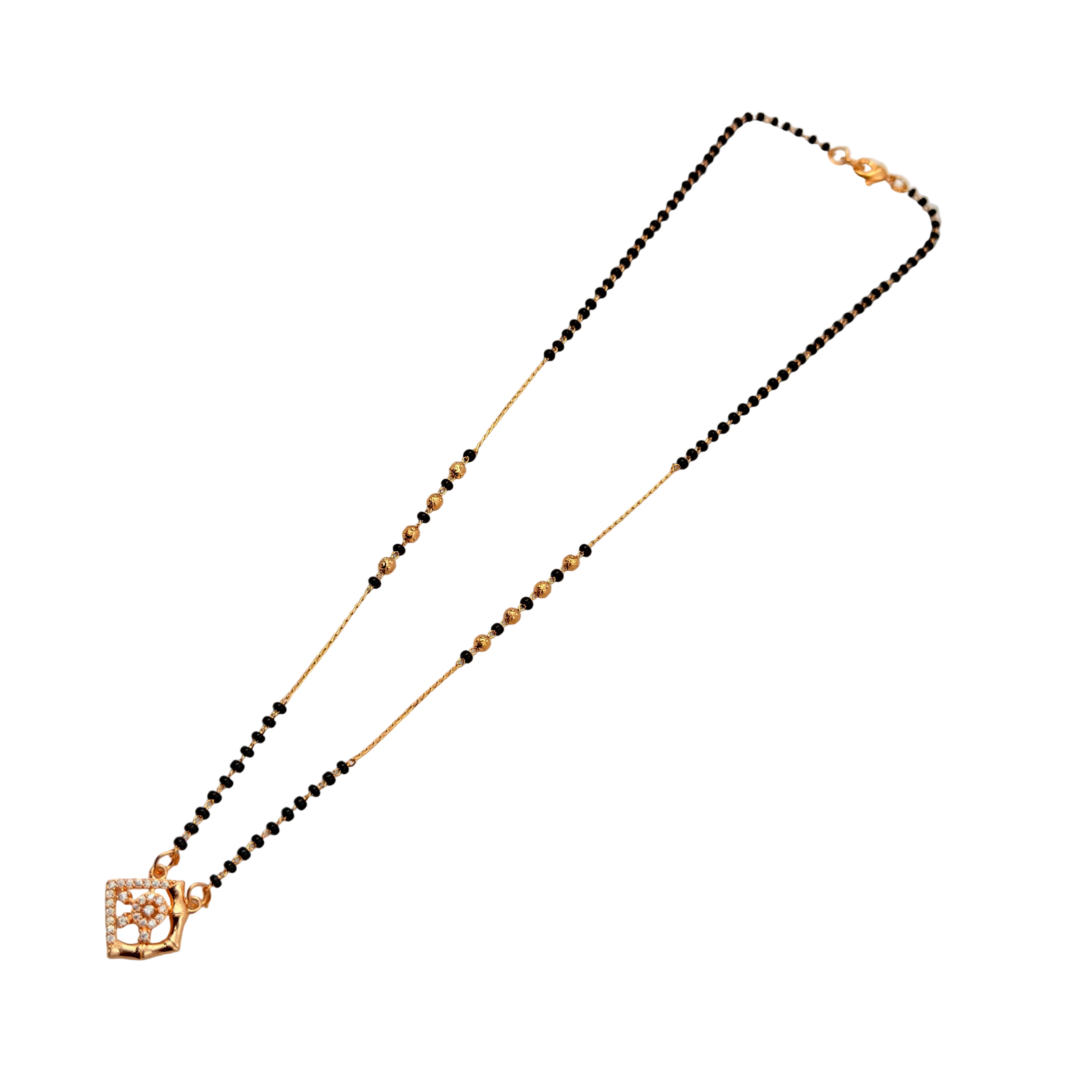 Radiant Square Mangalsutra Necklace