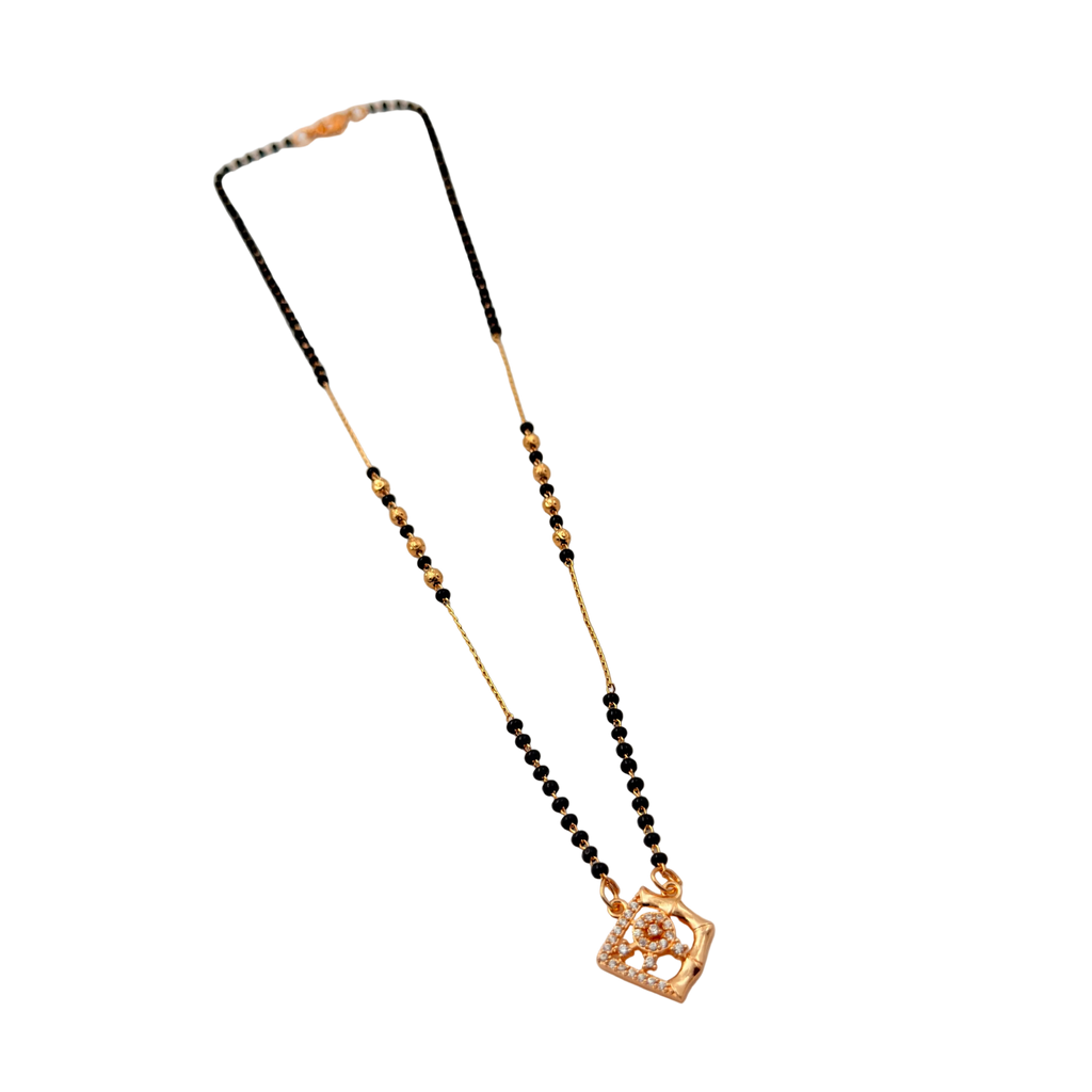 Radiant Square Mangalsutra Necklace