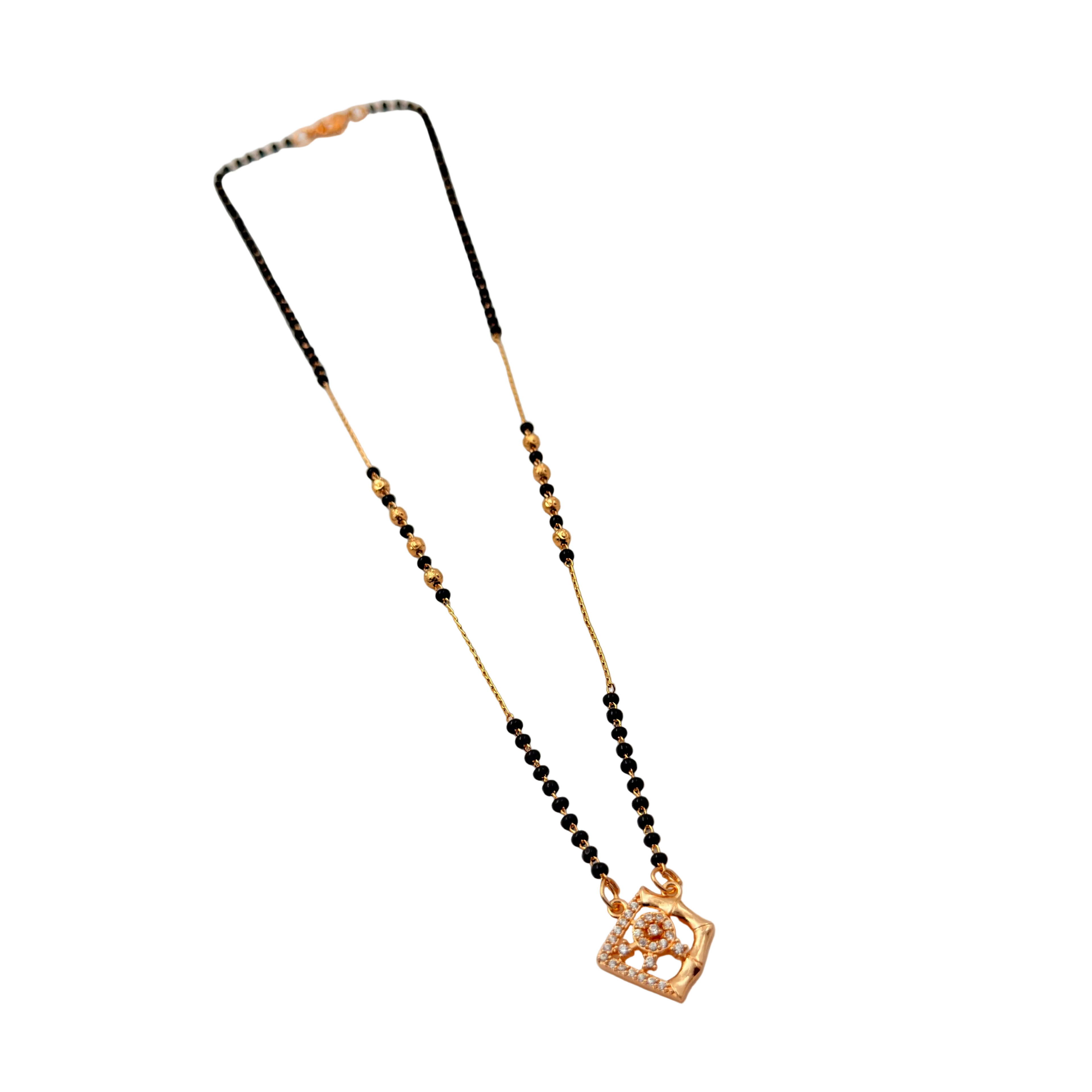 Radiant Square Mangalsutra Necklace