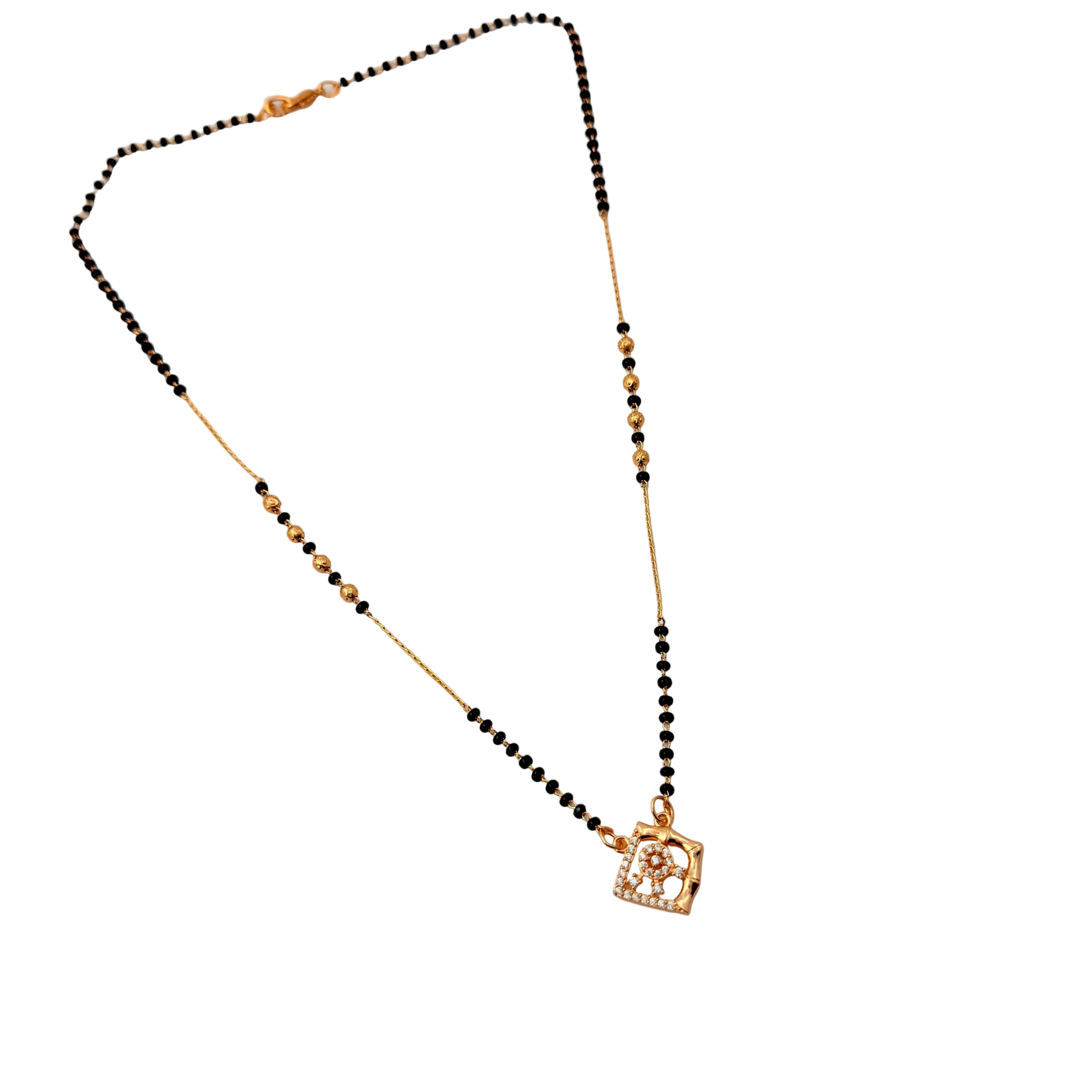 Radiant Square Mangalsutra Necklace