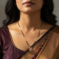 Radiant Square Mangalsutra Necklace