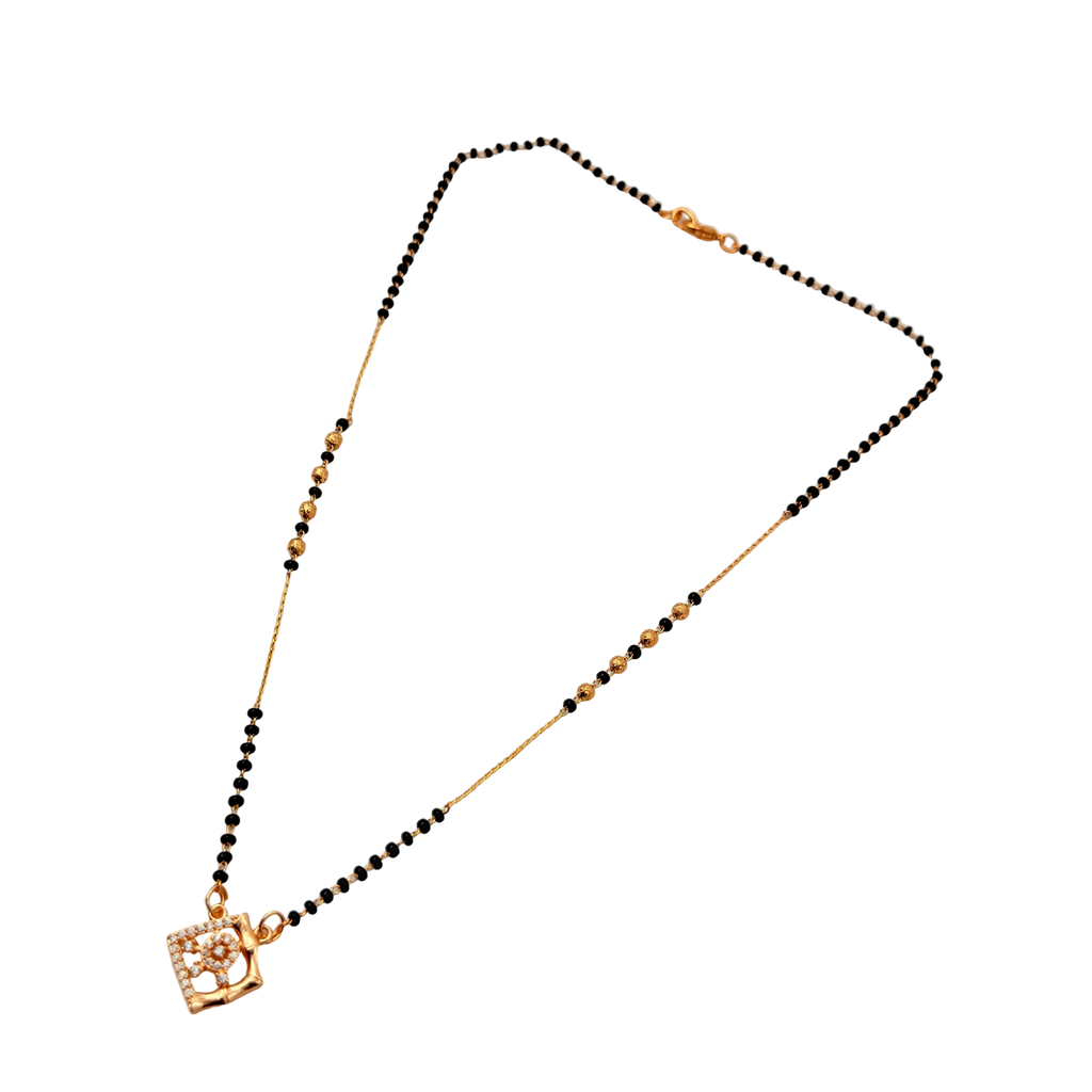 Radiant Square Mangalsutra Necklace