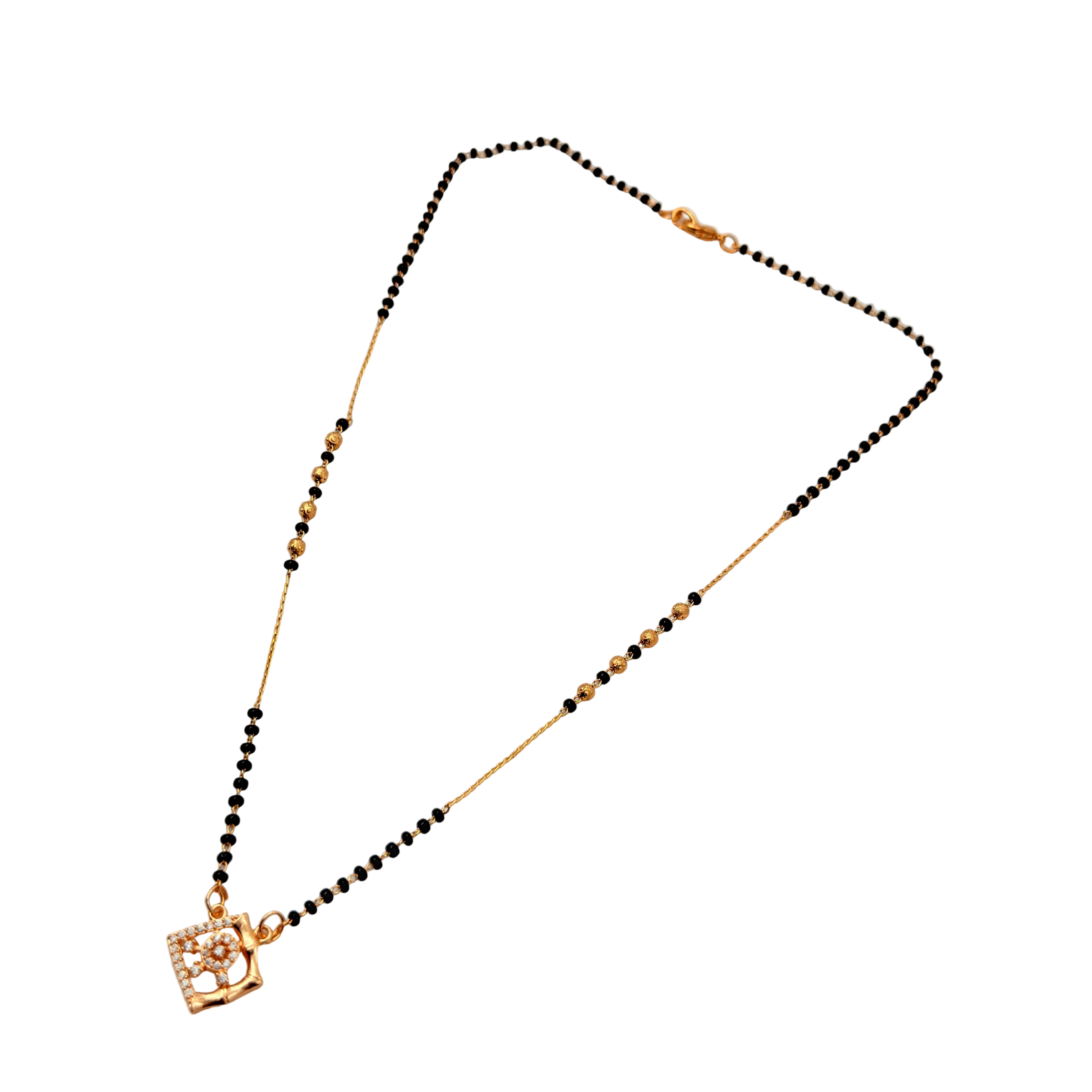 Radiant Square Mangalsutra Necklace