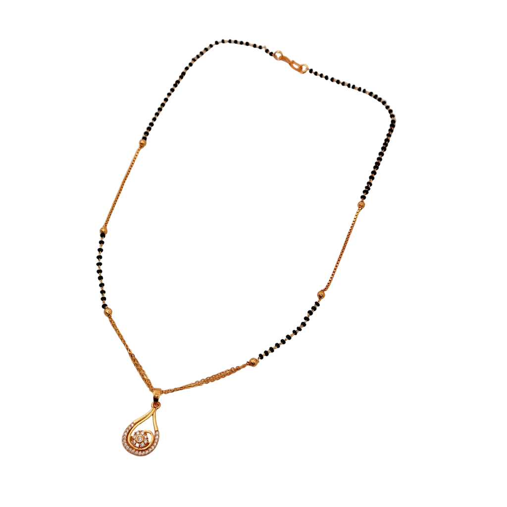 Radiant Paisley Mangalsutra Necklace