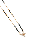 Delicate Crystal Mangalsutra Necklace
