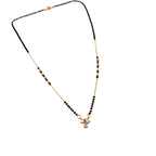 Delicate Crystal Mangalsutra Necklace